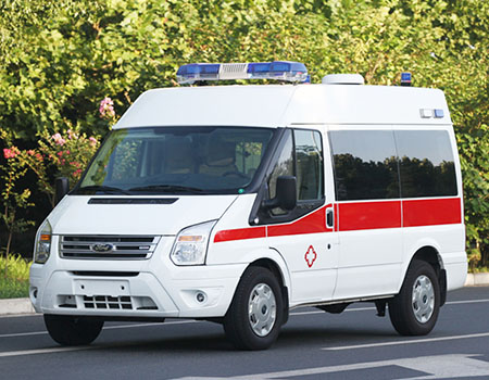 福特全顺新世代V348救护车（短轴中顶）
